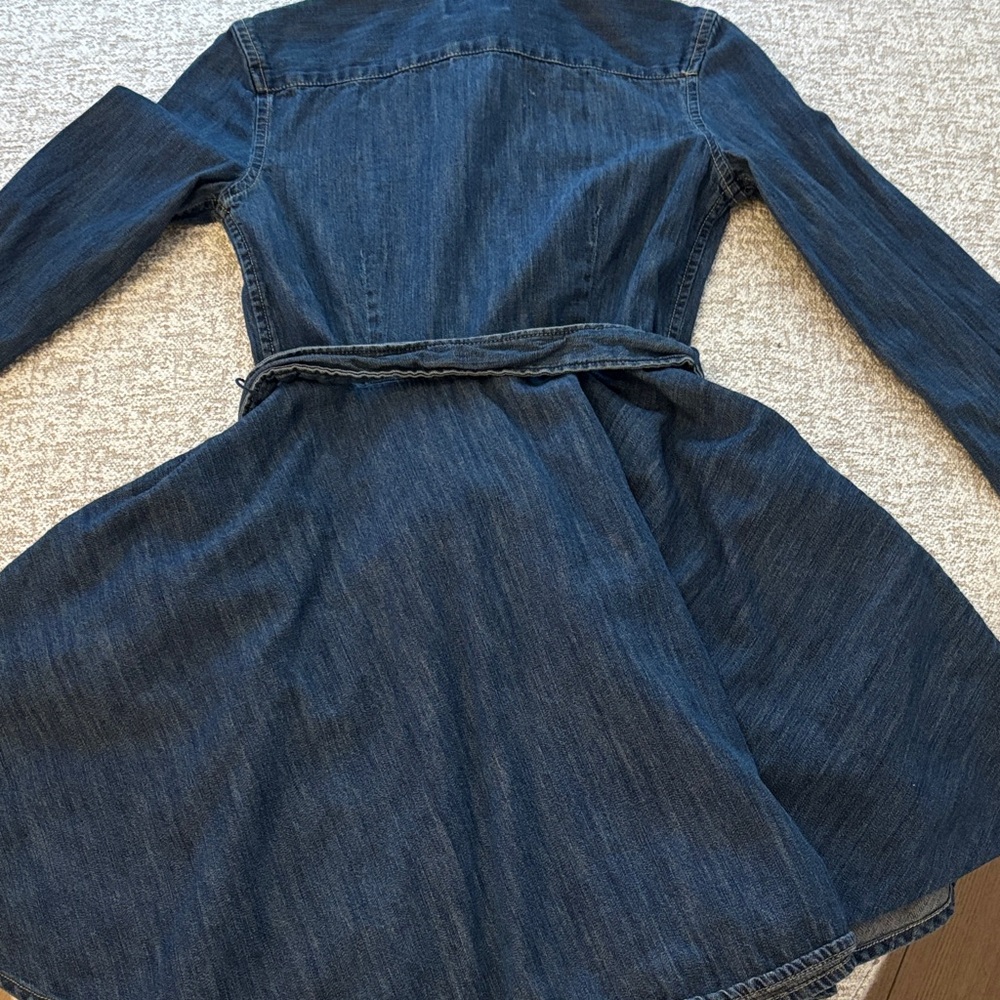 Polo by Ralph Lauren Dark Blue Denim Kids Dress - Picture 6 of 7